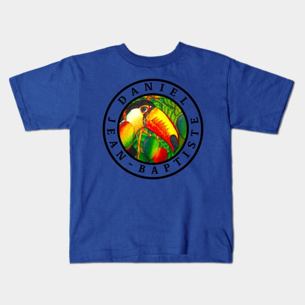 Toucan & Mangoes Kids T-Shirt by Jean-Baptiste Silk Art